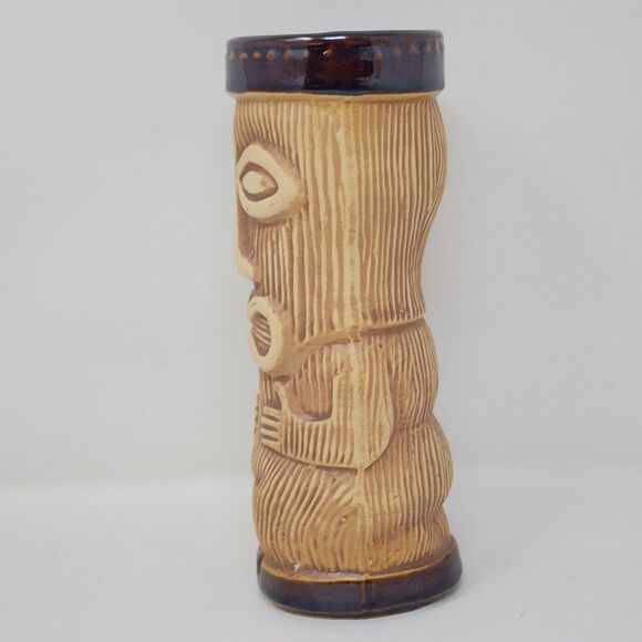 Tiki Mug Bar Cup Vase PMP Paul Marshall Ceramic Hawaiian Classic Art - Picture 4 of 8